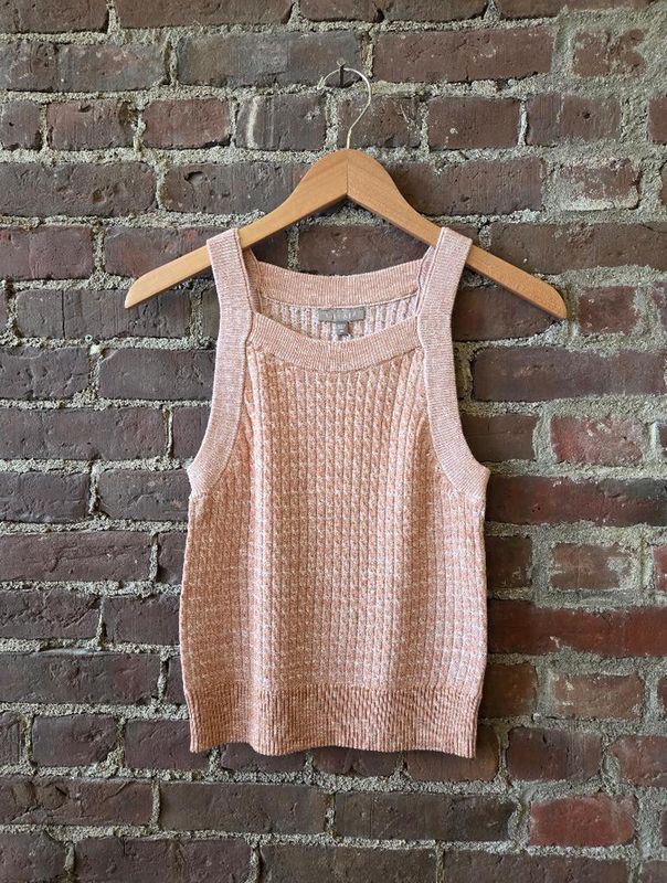 Lilla P Mini Cable Knit Tank
