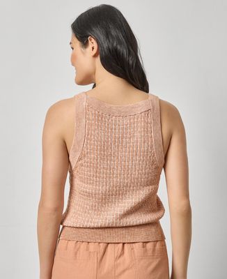 Lilla P Mini Cable Knit Tank