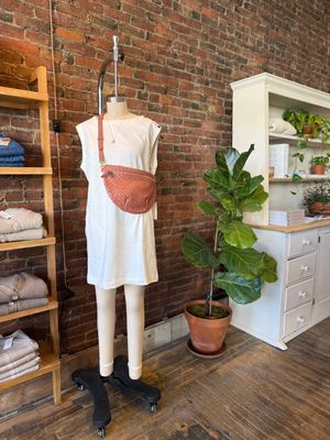 Lilla P Snap Shoulder Boatneck Dress