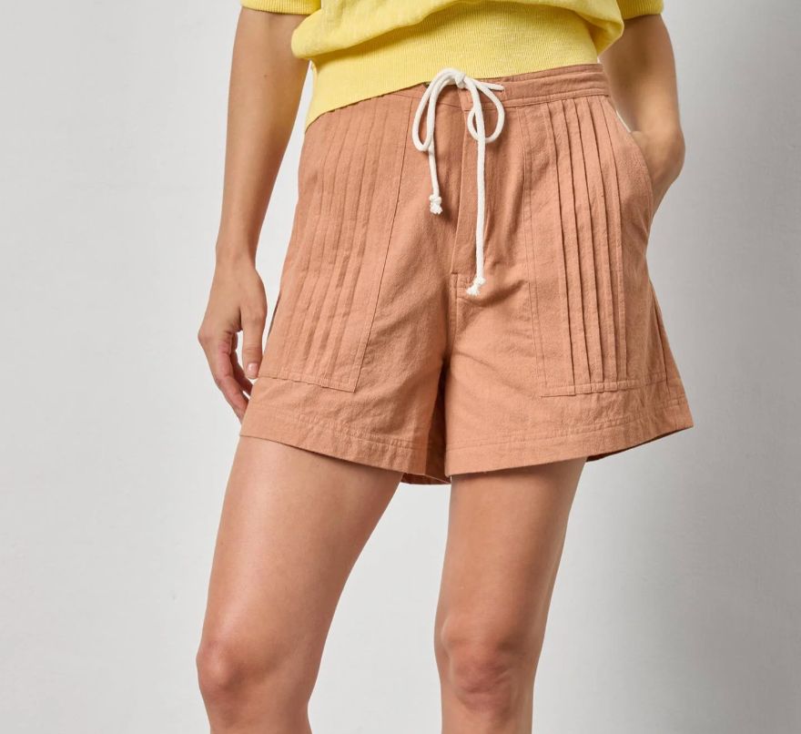 Lilla P Pintuck Pocket Short