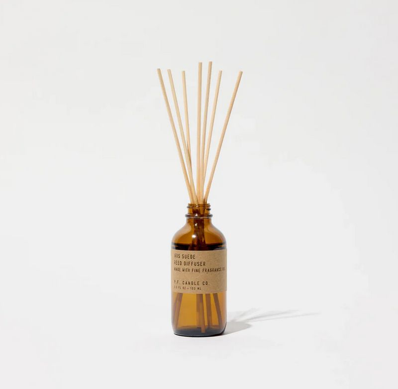 P.F. Candle Co. Iris Suede Reed Diffuser