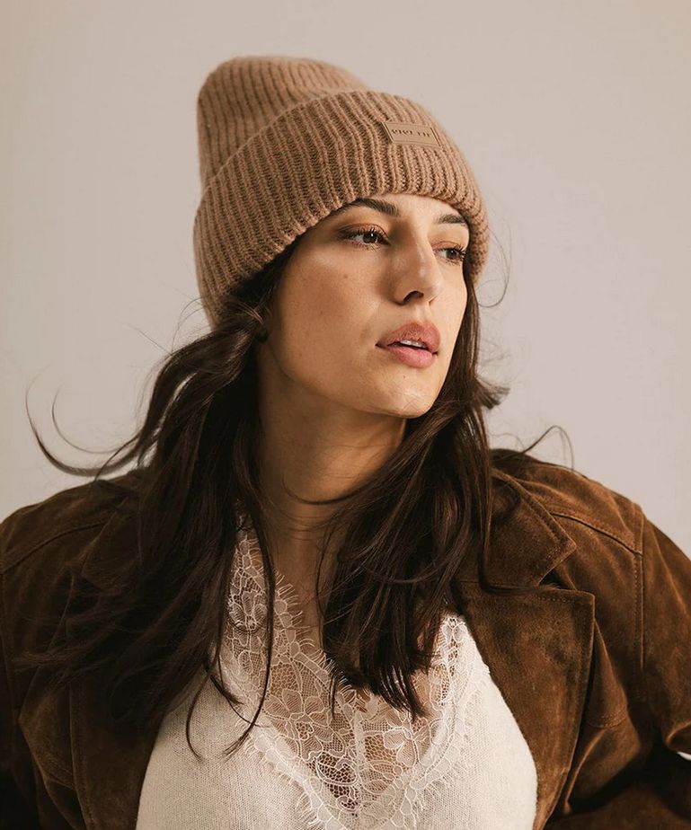 Gigi Pip Merino Wool Beanie (Two Colors)
