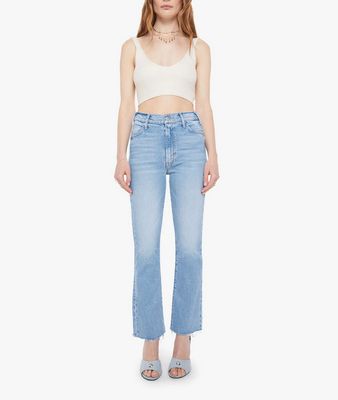 Mother The Hustler Ankle Fray in Sow Surreal