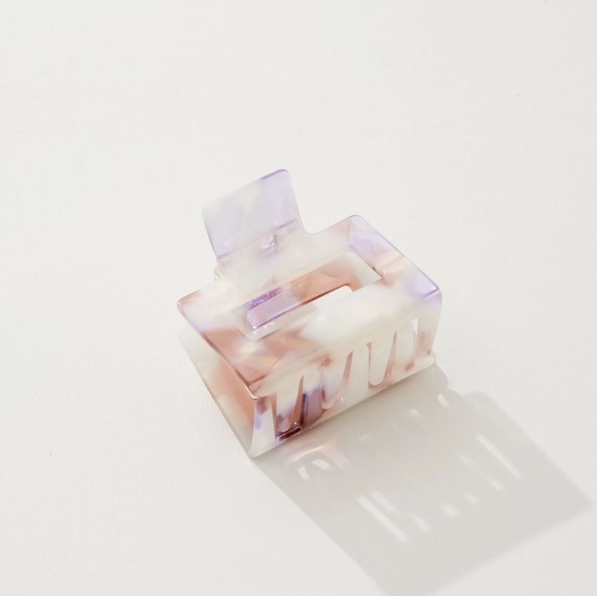 Adorro Lilac Cloud Square Small Claw Clip AD130