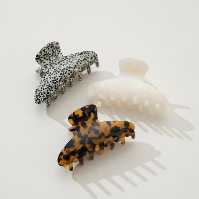 Adorro Adrienne Core Classic Claw Clip in Clear AD134