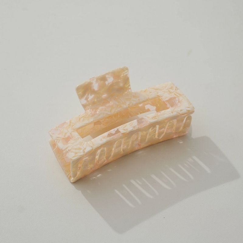 Adorro Peach Blossom Rectangle Large Clip AD184