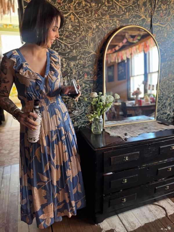 Z Supply Malene Bloom Floral Maxi Dress