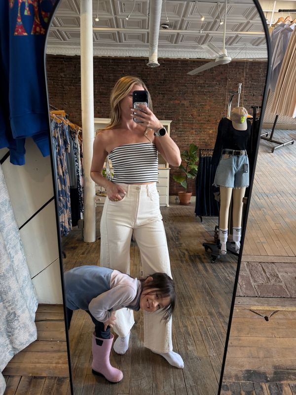 Z Supply Caffari Stripe Tube Top (Two Colors)