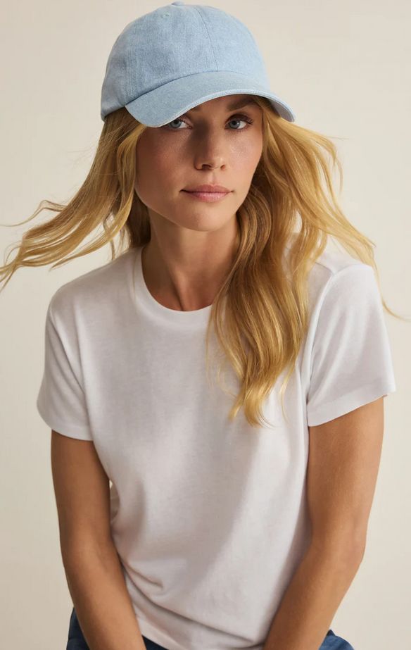 Z Supply Premier Hat in Ocean Air Indigo