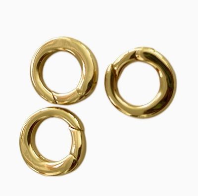 Sha Parle Gold-Plated Medium Charm Holder SH22