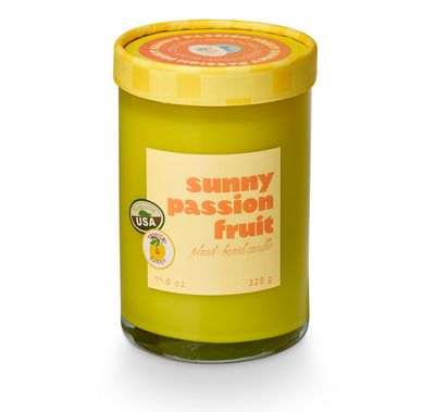 Illume Sunny Passion Fruit Farmers Market Glass Candle