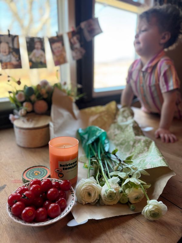 Illume Heirloom Tomato Farmers Market Glass Candle