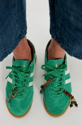 Gola Torpedo Sneaker in Jade/Off White/Dark Brown