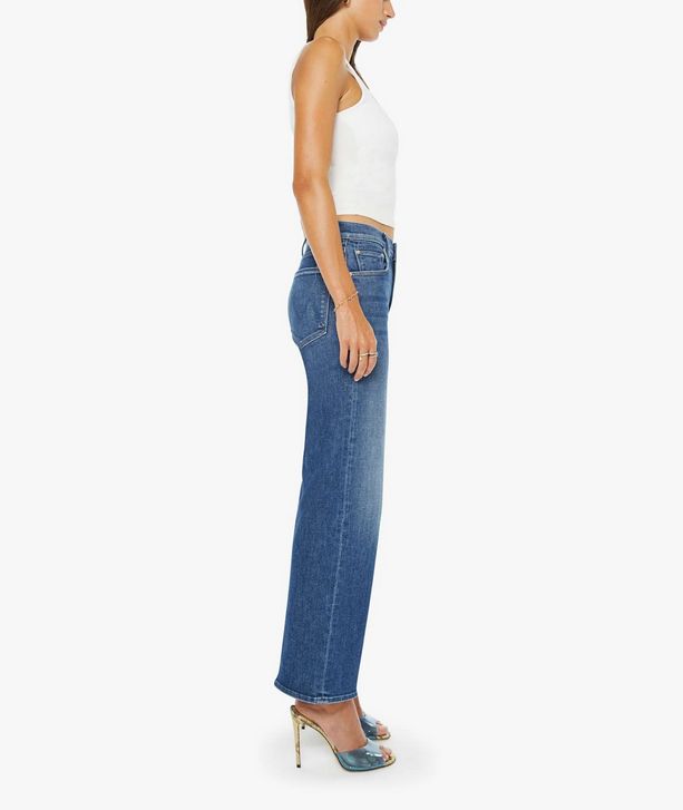 Mother Mid Rise Rambler Zip Ankle Catch My Drift