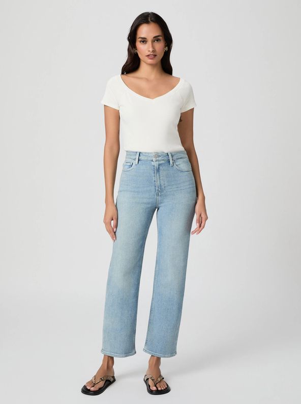 Paige Stevie Ankle in Lisbon Light