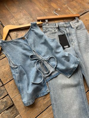 Paige Stevie Ankle in Lisbon Light