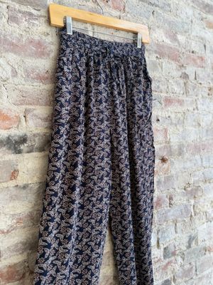 Indi &amp; Cold Flowy Block Print Pant