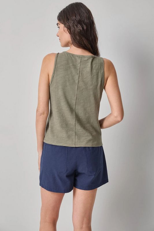 Lilla P Lace Up Tank 