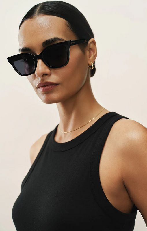 Z Supply High Tide Polished Black-Grey Polarized