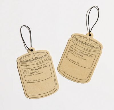 P.F. Candle Co. Sandalwood Rose Air Freshener 2-Pack
