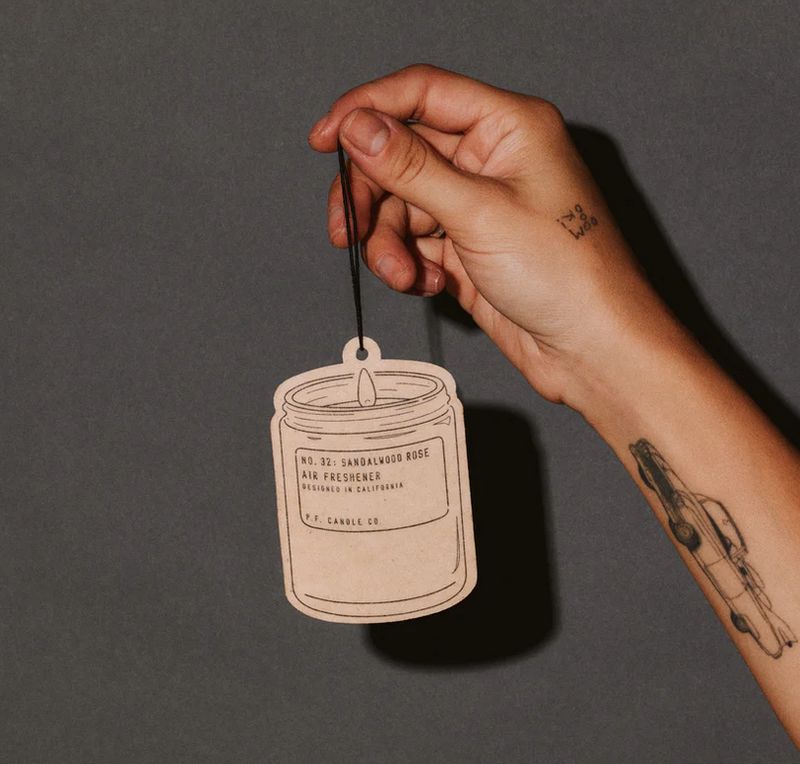 P.F. Candle Co. Sandalwood Rose Air Freshener 2-Pack