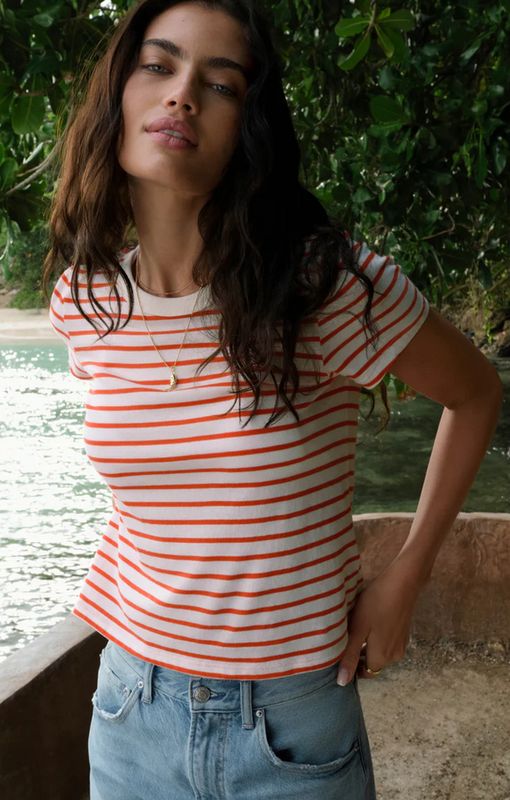 Z Supply Junie Striped Tee (Two Colors)