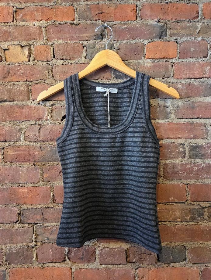 Project Social T Anouk Scoop Neck Striped Tank
