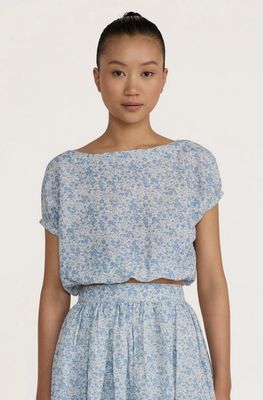 Laude The Label Bubble Top in Floral