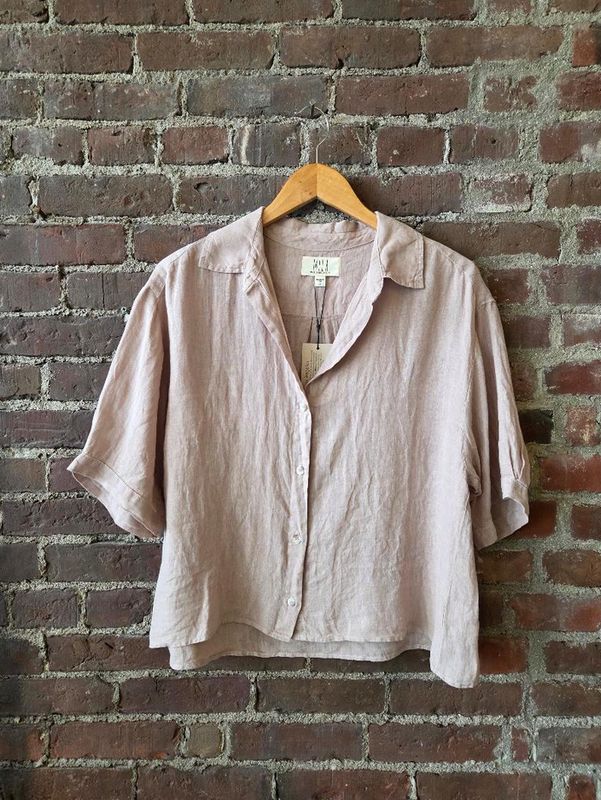 Mila Short Sleeve Button Down