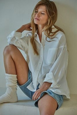 By Together Cotton Button Down Collar Shirt