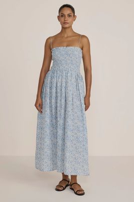 Laude The Label Strappy Bodice Dress in Floral