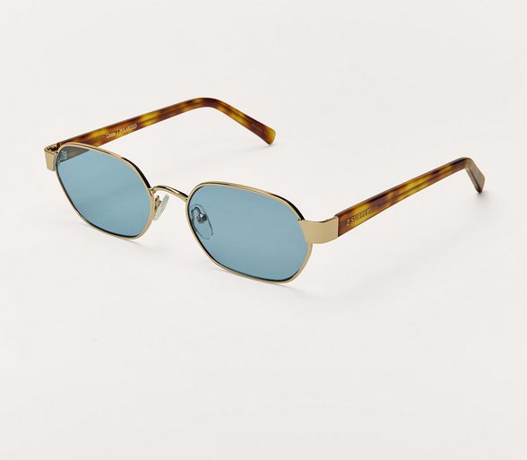 Z Supply Cruise in Gold Light Blue Polarized
