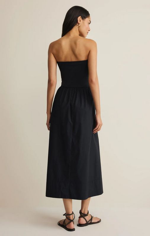 Z Supply Sunsought Strapless Midi Dress