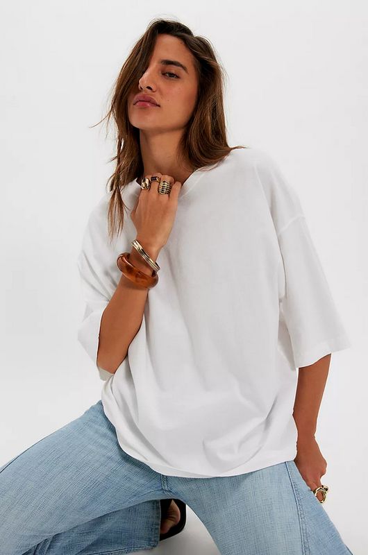 Free People Perfect Oversized Tee