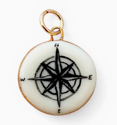 Sha Parle Compass Charm SH26