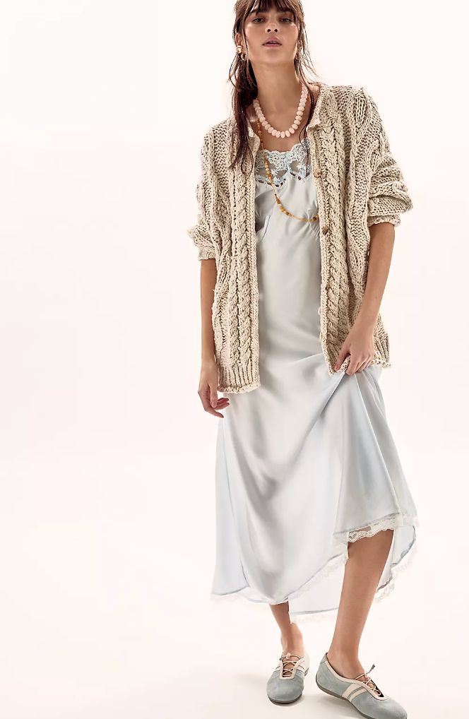 Free People Opal Knit Cardi