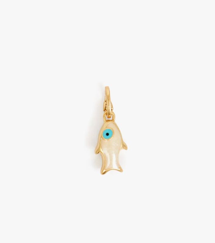 Clare V Pearl Sardine Charm CV18