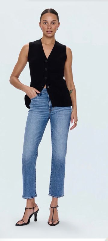 Pistola Bri High Rise Slim Straight Jeans