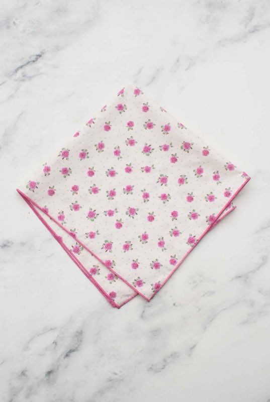 Tiepology Vintage Rose Scarf T4