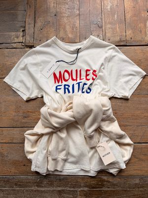 Clare V. Original Tee Cotton/Linen Moules Frites
