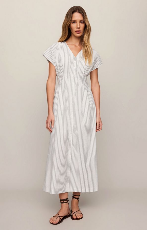Z Supply Sanna striped Midi Dress