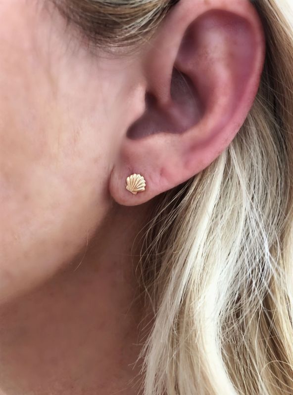 Jessica Matrasko Jewelry Valencia Earrings Gold Filled JM48