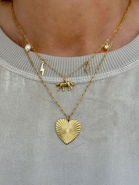 Jessica Matrasko Jewelry 16" Briar Charm Necklace Gold Filled JM36