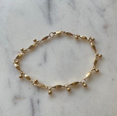 Jessica Matrasko Jewelry Aviva Bracelet Gold Filled JM35