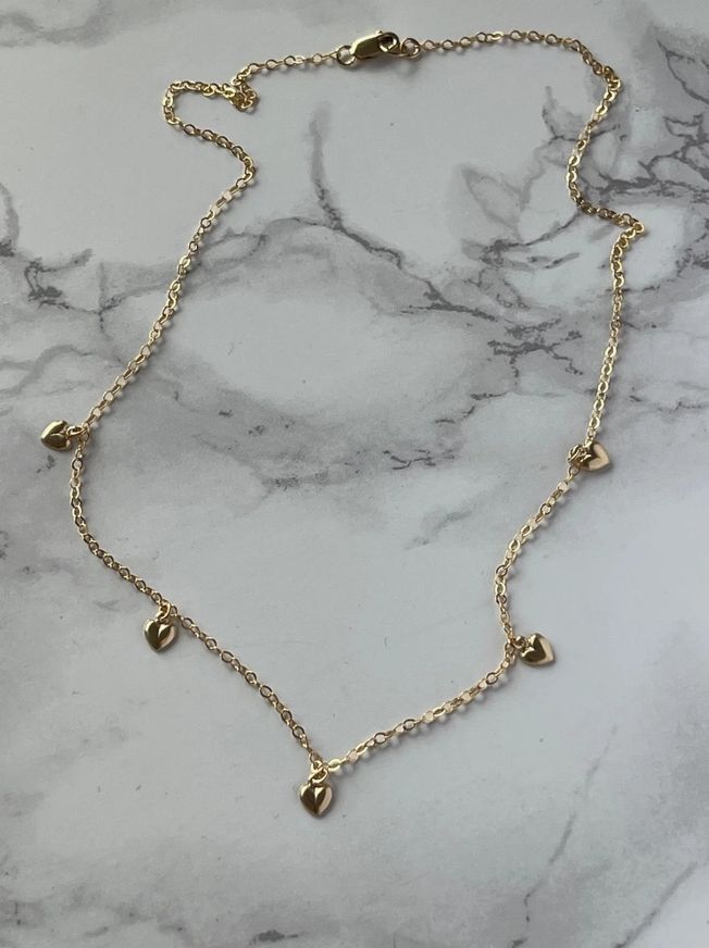 Jessica Matrasko Jewelry 16" Imogen Necklace Gold Filled JM40