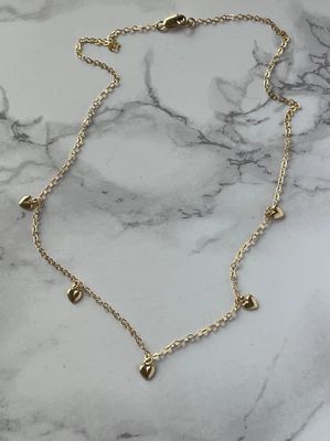 Jessica Matrasko Jewelry 16" Imogen Necklace Gold Filled JM40
