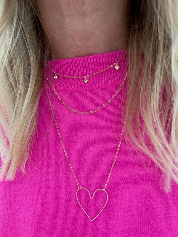Jessica Matrasko Jewelry 16" Imogen Necklace Gold Filled JM40