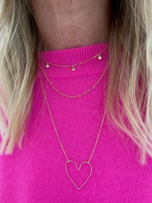 Jessica Matrasko Jewelry 16" Imogen Necklace Gold Filled JM40