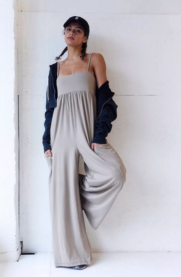 Free People Hot Shot Strappy Onesie