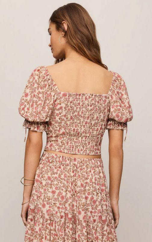 Z Supply Moira Floral Top